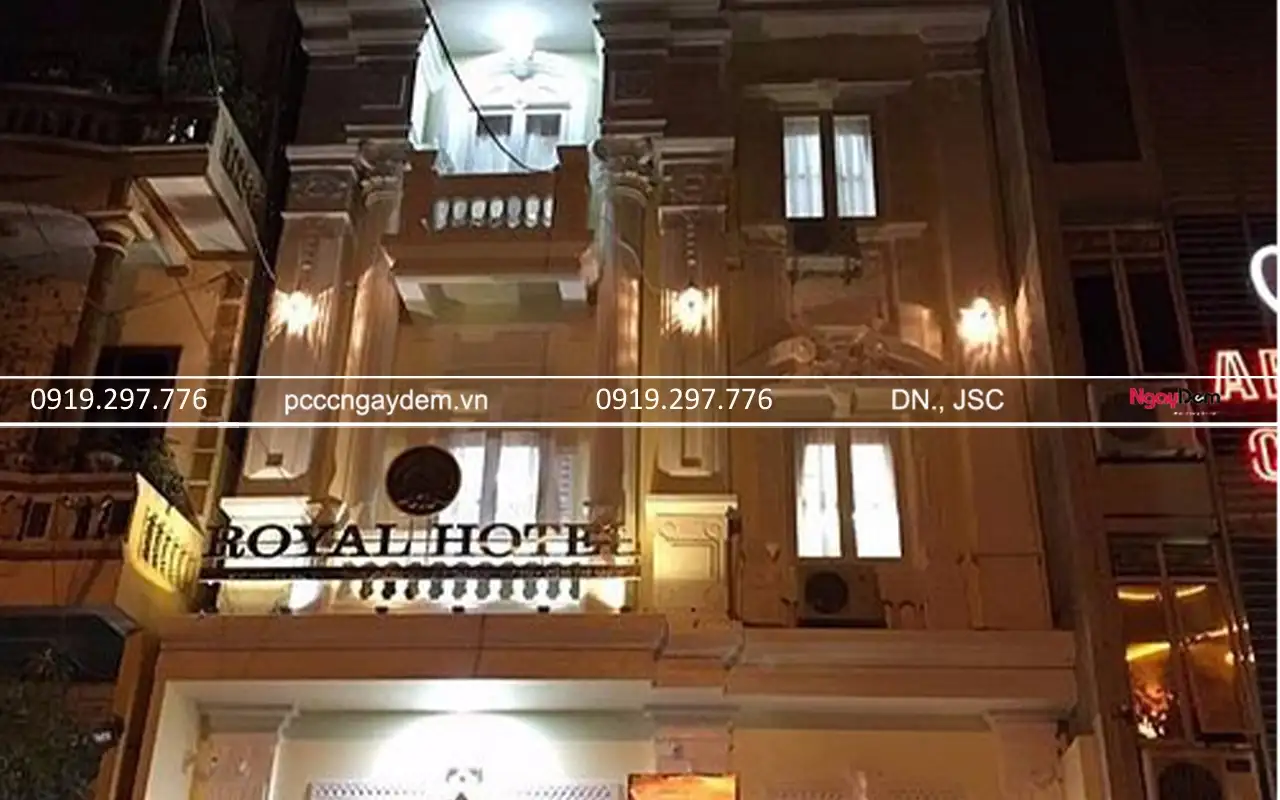 Hoàn thiện bảo dưỡng hệ thống PCCC cho khách sạn Royal Hotel Hà Giang