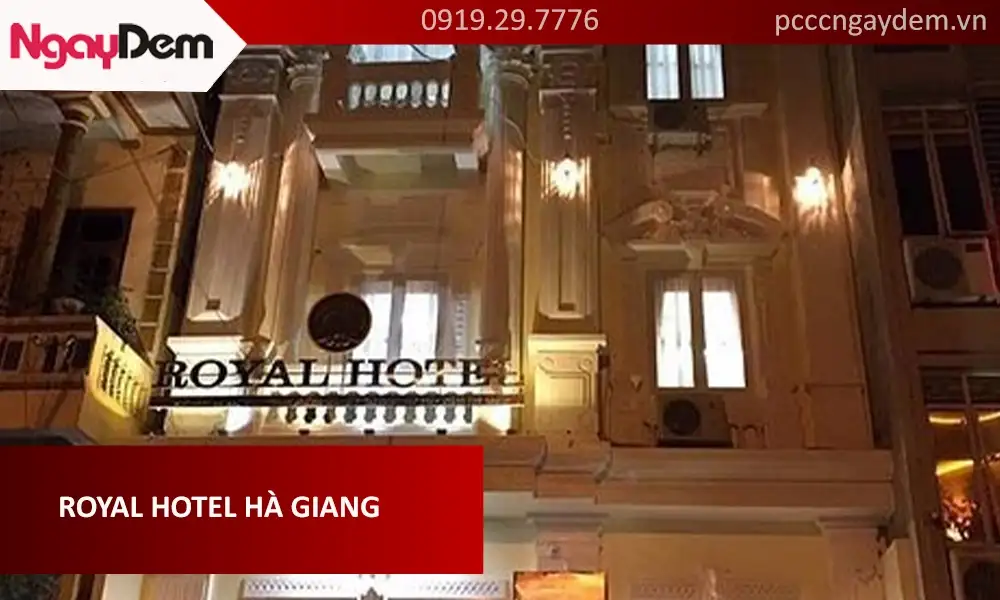 Hoàn thiện bảo dưỡng hệ thống PCCC cho khách sạn Royal Hotel Hà Giang