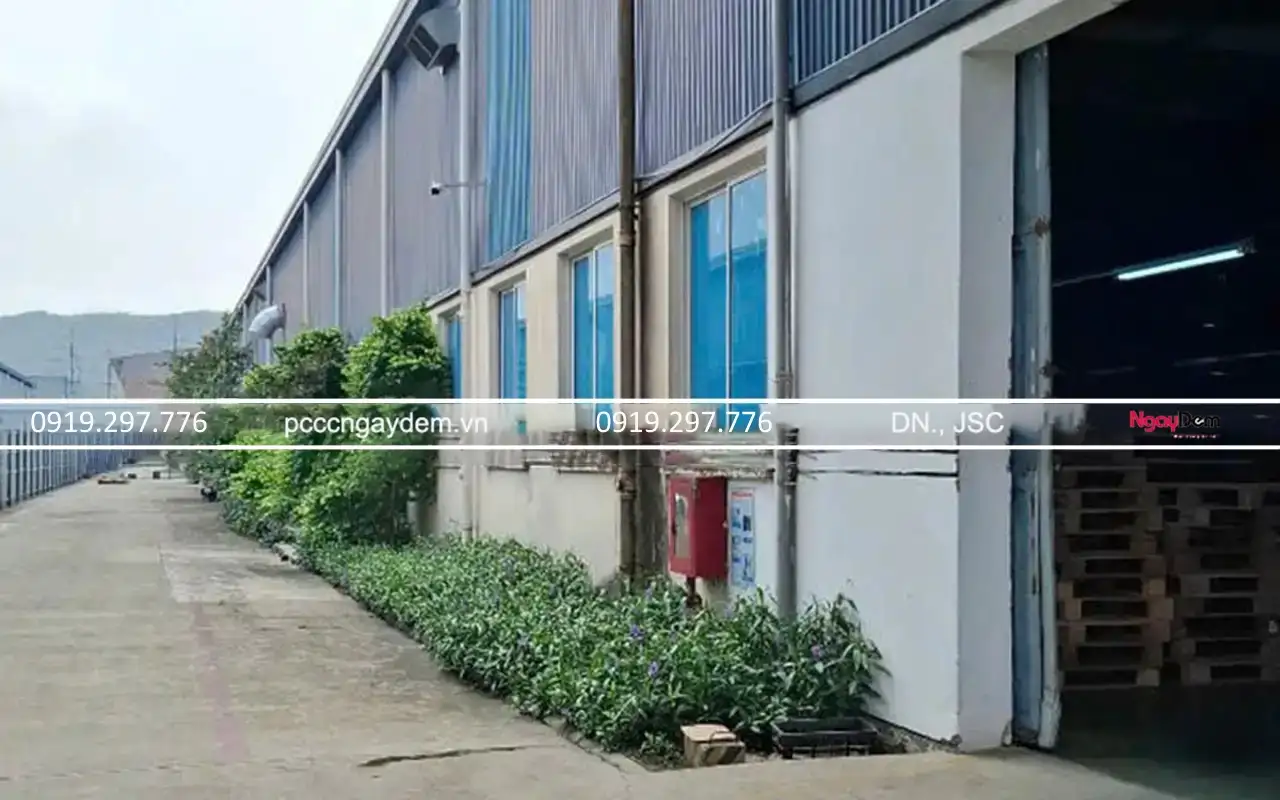 PCCC Ngày Đêm Hoàn thiện bảo dưỡng hệ thống PCCC công ty MANUFACTURING