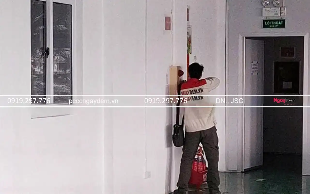 PCCC Ngày Đêm Hoàn thiện bảo dưỡng hệ thống PCCC công ty MANUFACTURING