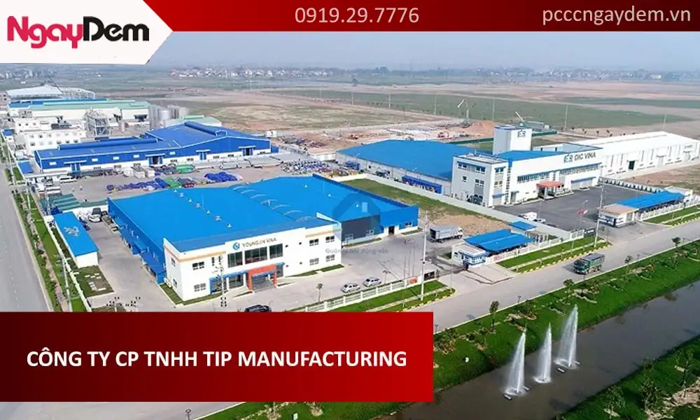 Hoàn thiện bảo dưỡng hệ thống PCCC công ty MANUFACTURING
