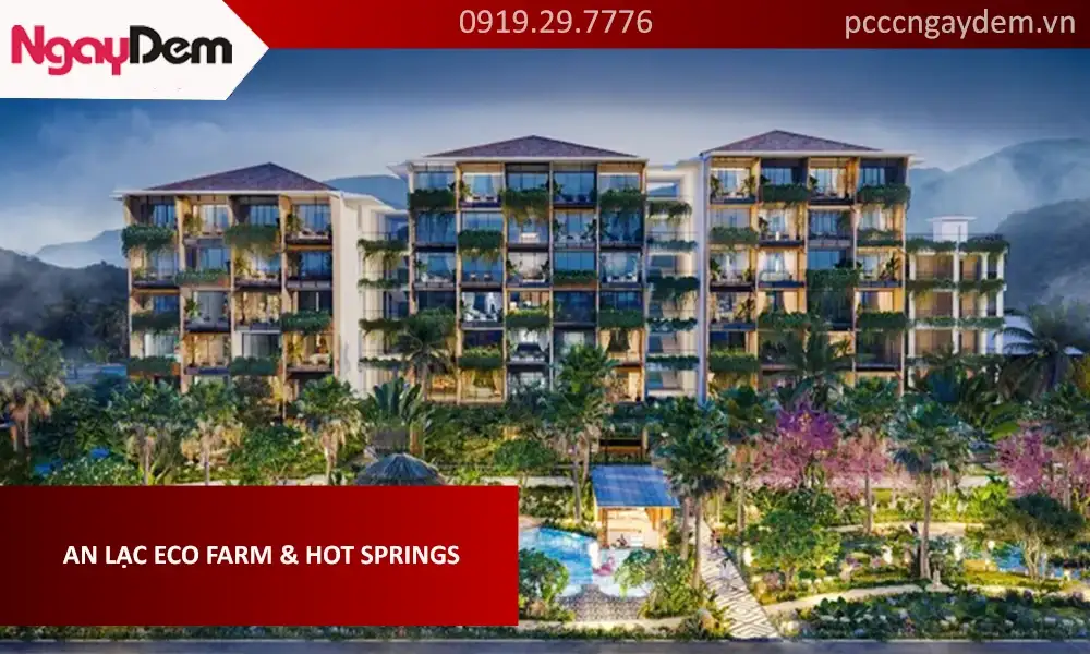 PCCC Ngày đêm hoàn thiện bảo dưỡng hệ thống PCCC tại An Lạc Eco Farm & Hot Springs