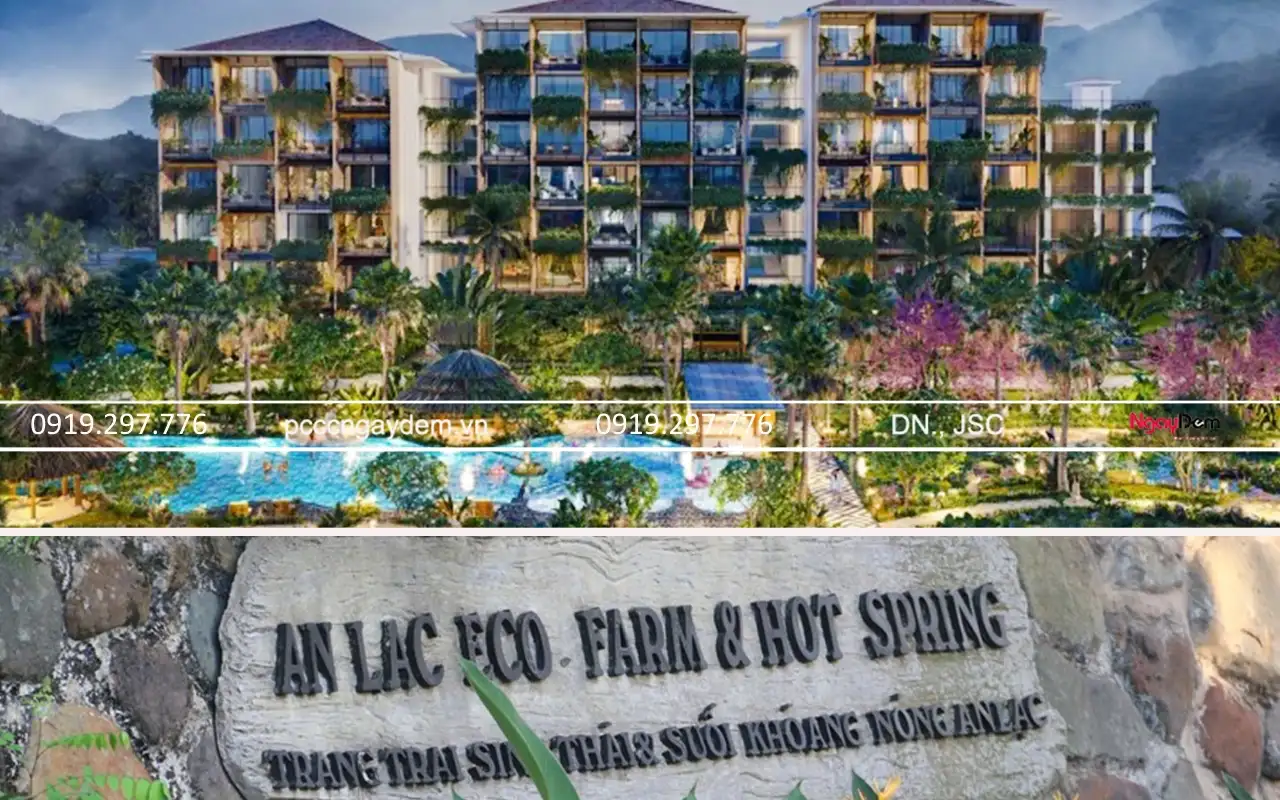 PCCC Ngày đêm hoàn thiện bảo dưỡng hệ thống PCCC tại An Lạc Eco Farm & Hot Springs