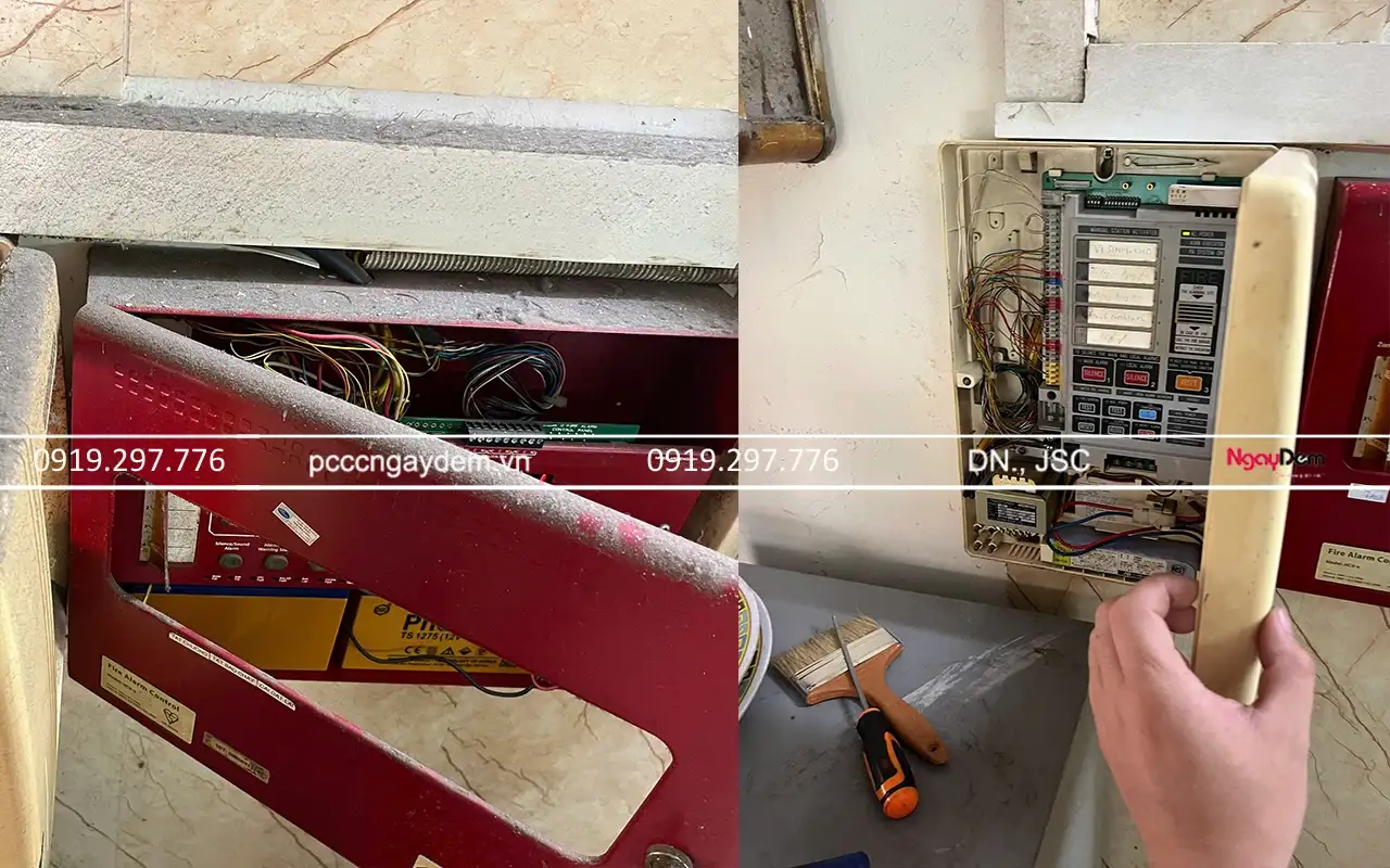Dự án bảo dưỡng hệ thống phòng cháy chữa cháy Chung cư 156