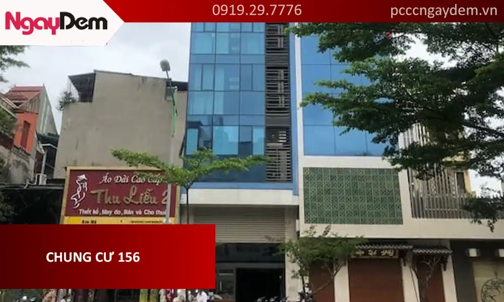 Hoàn thiện bảo dưỡng hệ thống phòng cháy chữa cháy Chung cư 156