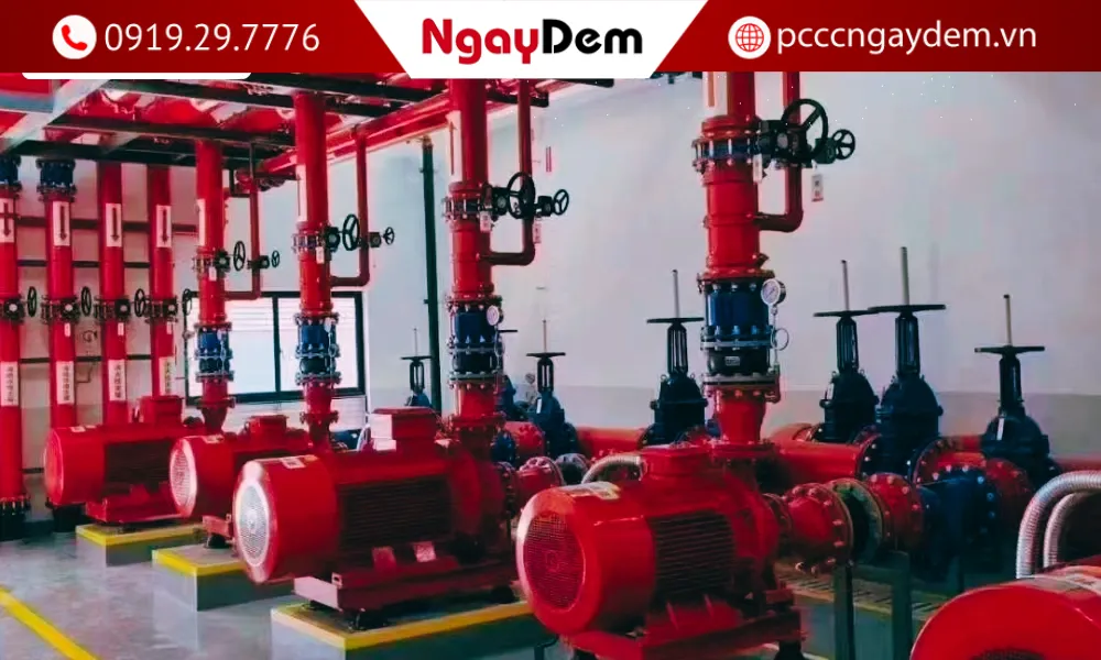 Bảo dưỡng máy bơm PCCC định kì