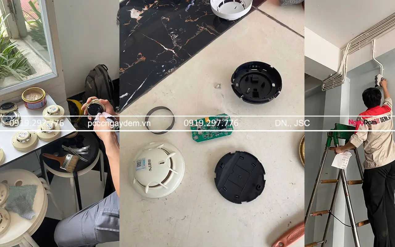 PCCC Ngày Đêm hoàn thiện dự án bảo dưỡng PCCC Bệnh viện Quân Y 105