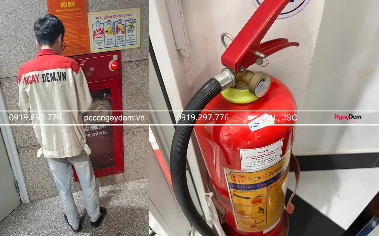 PCCC Ngày Đêm hoàn thiện dự án bảo dưỡng PCCC Bệnh viện Quân Y 105