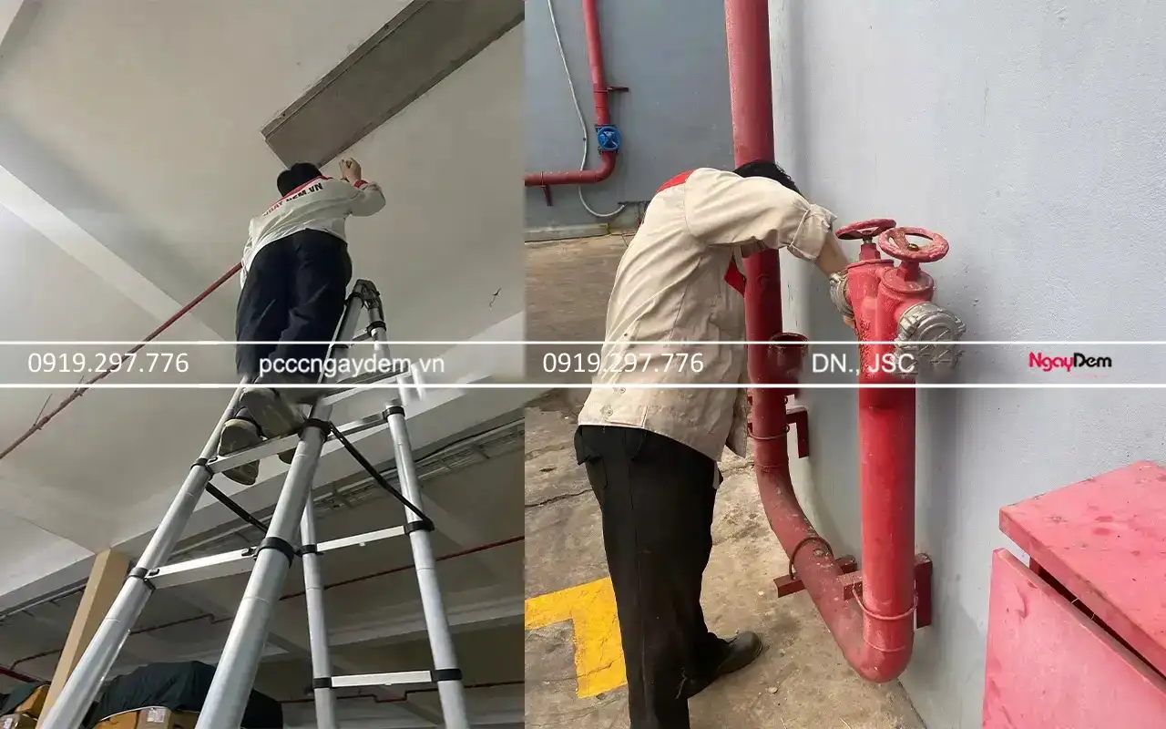 Dự án bảo dưỡng PCCC cho chung cư HANDIRESCO – Tòa OCT1