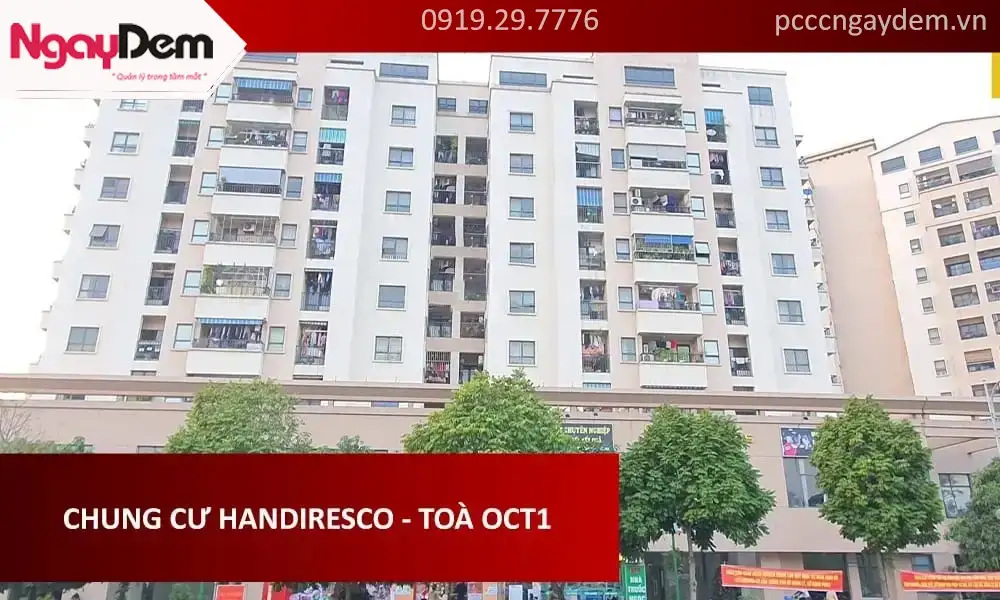 Hoàn thiện bảo dưỡng PCCC cho Chung cư HANDIRESCO Tòa OCT1