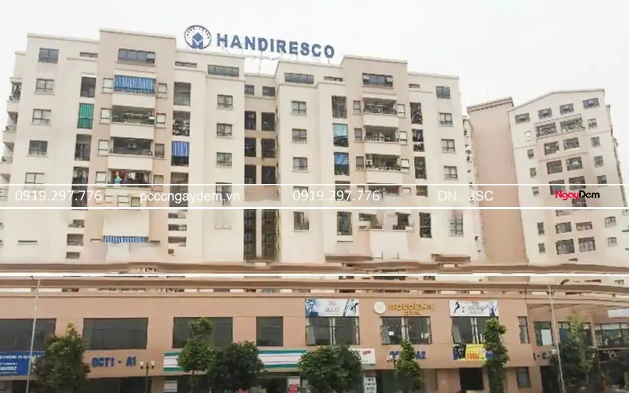 Dự án bảo dưỡng PCCC cho chung cư HANDIRESCO – Tòa OCT1