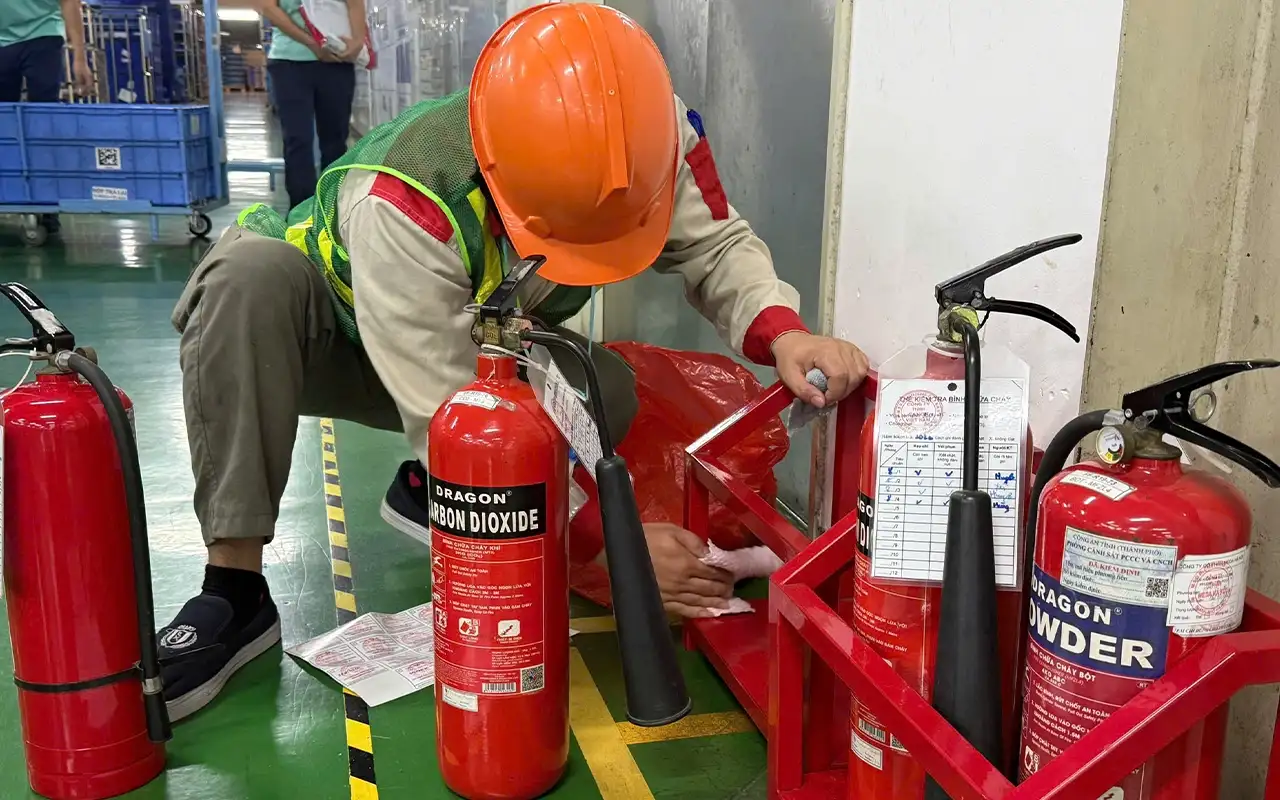 Hoàn thành dự án bảo dưỡng PCCC cho nhà máy Canon Thăng Long