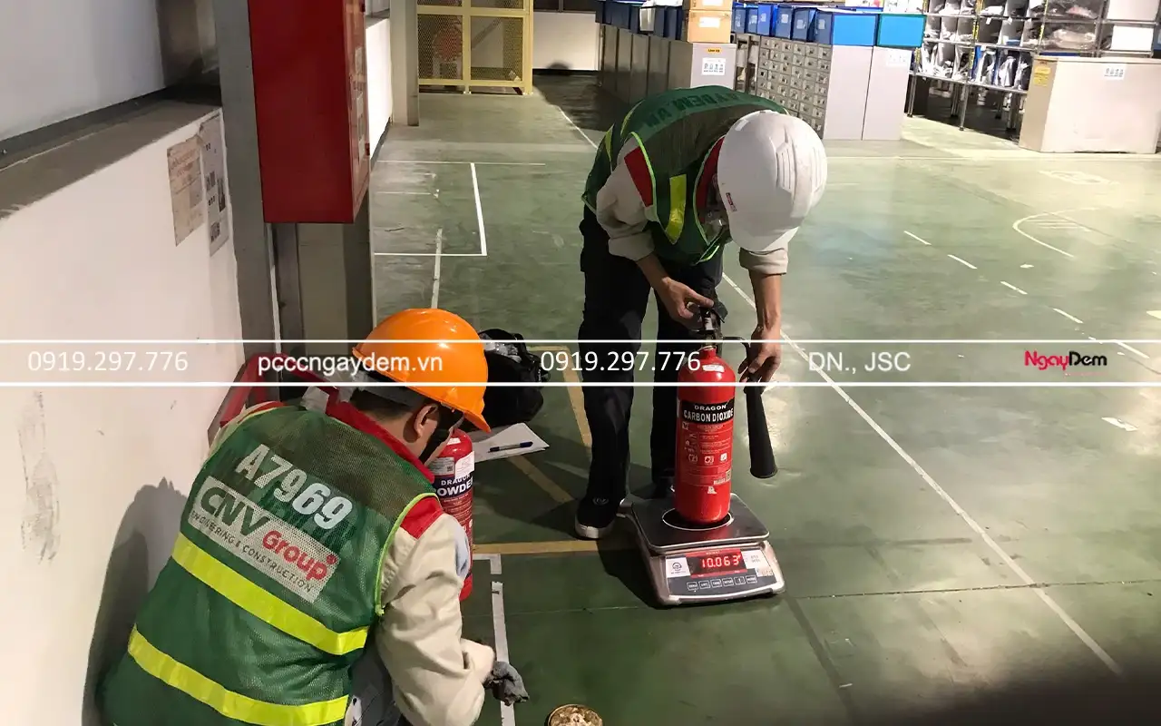 Hoàn thành dự án bảo dưỡng PCCC cho nhà máy Canon Thăng Long