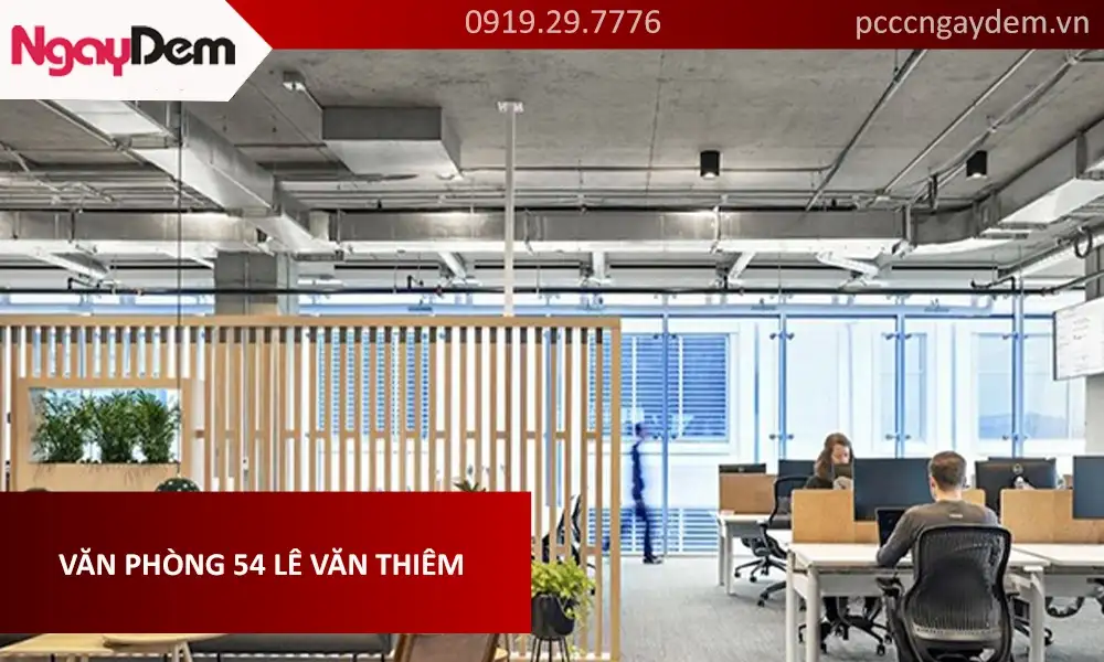 Hoàn thiện dự án bảo dưỡng PCCC cho văn phòng 54 Lê Văn Thiêm