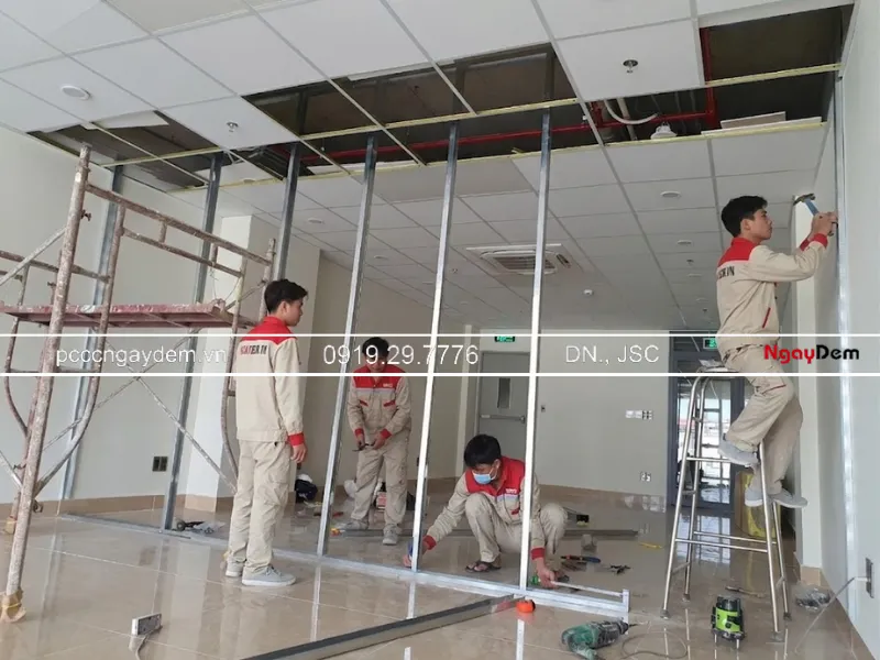 Bảo dưỡng PCCC cho văn phòng theo diện tích