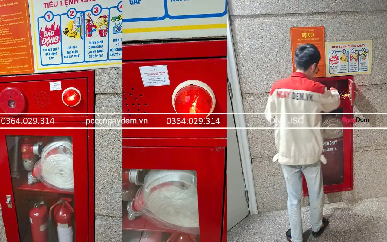 Hoàn thiện dự án bảo dưỡng PCCC Chung cư CT1 Văn Khê