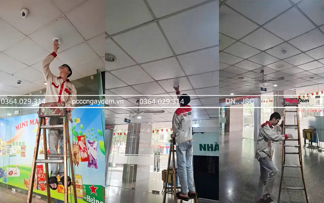 vệ sinh, lắp đặt thêm đầu báo - bảo dưỡng pccc chung cư ct1 văn khê vệ sinh, lắp đặt thêm đầu báo - bảo dưỡng pccc chung cư ct1 văn khê