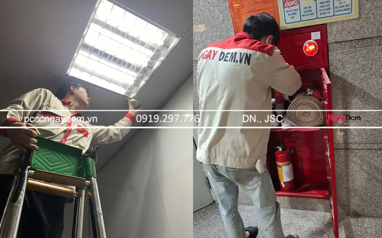 Hoàn thành dự án bảo dưỡng PCCC Công ty CP thời trang GENVIET