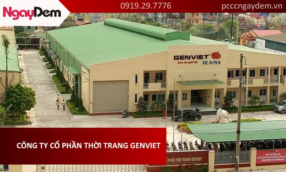 Hoàn thành dự án bảo dưỡng PCCC Công ty CP thời trang GENVIET