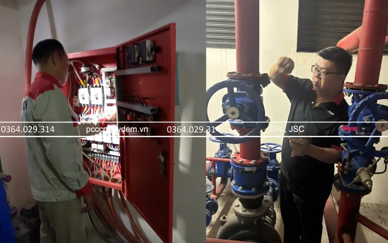 Dự án bảo dưỡng PCCC Công ty TNHH Sản Xuất VINH QUANG