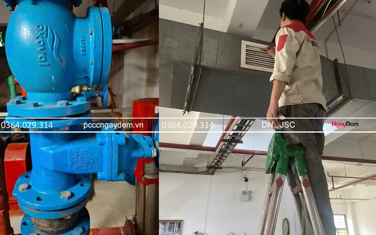 Dự án bảo dưỡng PCCC Công ty TNHH Sản Xuất VINH QUANG