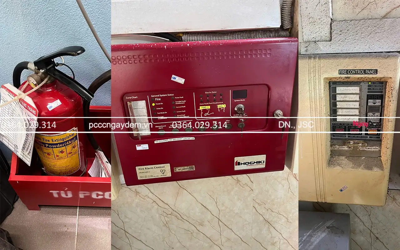 Hoàn thiện dự án bảo dưỡng PCCC Công ty TNHH Vestergaard Việt Nam