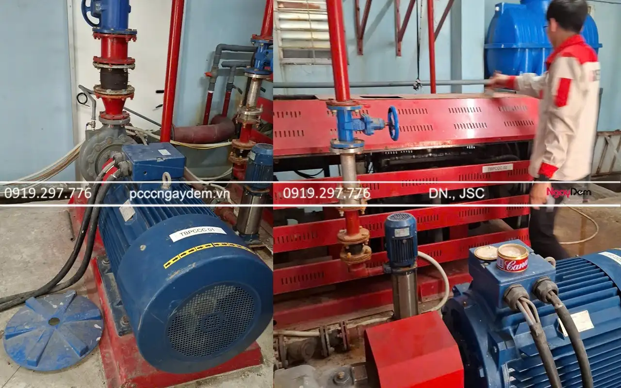 Test hệ thống bơm và bảo dưỡng PCCC Nhà hàng Quang Dũng Hải sản và Dê núi Test hệ thống bơm và bảo dưỡng PCCC Nhà hàng Quang Dũng Hải sản và Dê núi