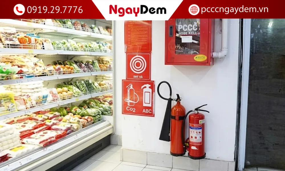 bảo dưỡng pccc siêu thị chuẩn kiểm định