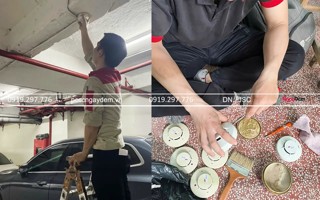 Hoàn thiện dự án bảo dưỡng PCCC Tòa nhà 27 Huỳnh Thúc Kháng