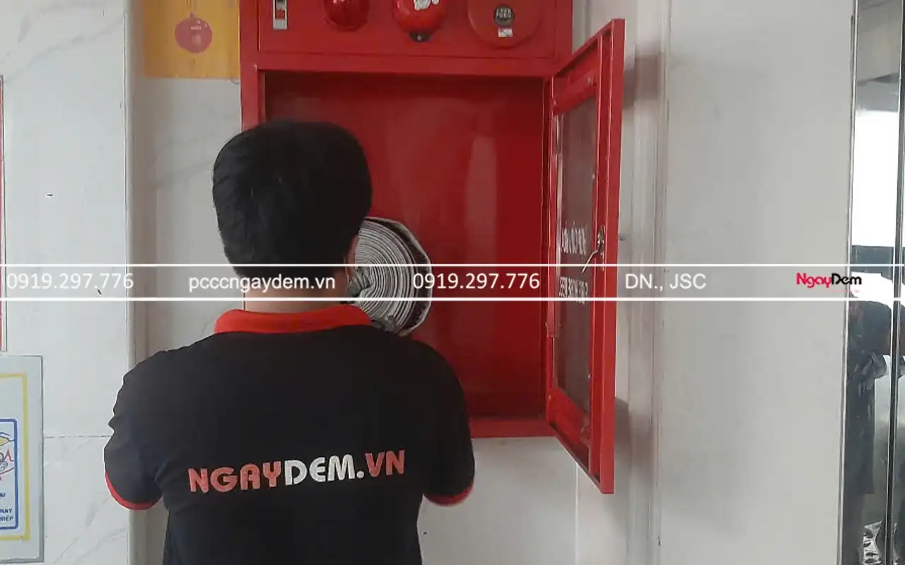 PCCC Ngày Đêm hoàn thiện bảo dưỡng PCCC toà nhà 31 Nguyễn Quốc Trị