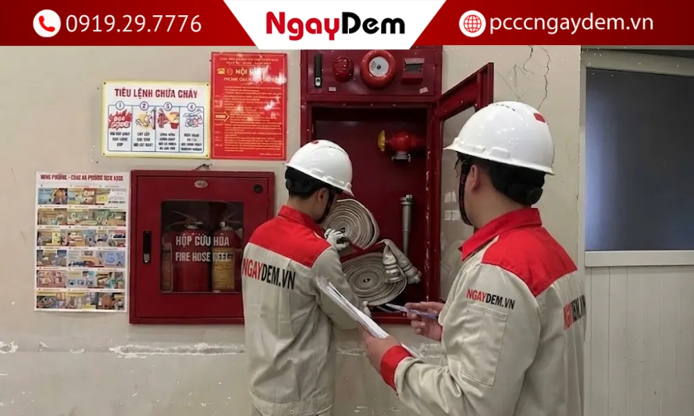 báo giá bảo trì bảo dưỡng chi tiết từng hạng mục pccc