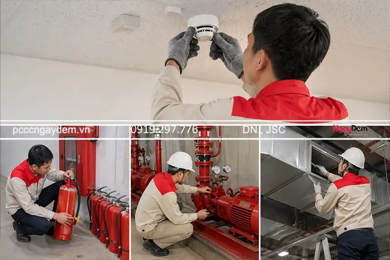 Bảo trì - bảo dưỡng PCCC tại Bắc Kạn an tâm chất lượng - hệ thống PCCC hoạt động ổn định