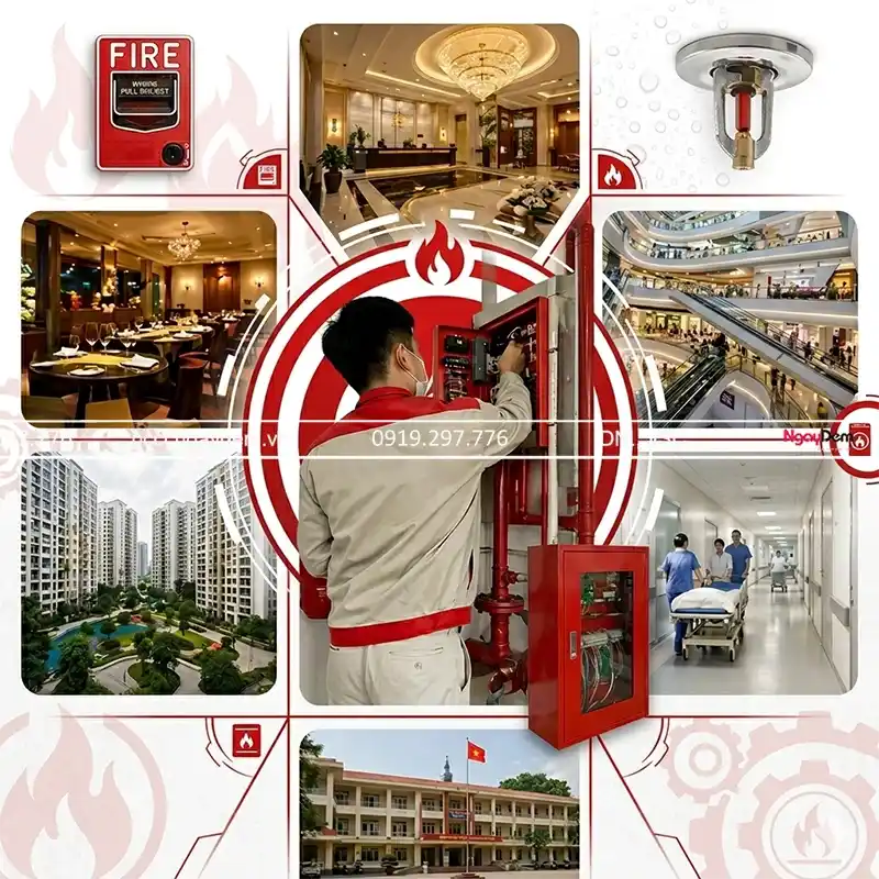 Bảo trì – Bảo dưỡng PCCC tại Điện Biên trọn gói - đa dạng công trình