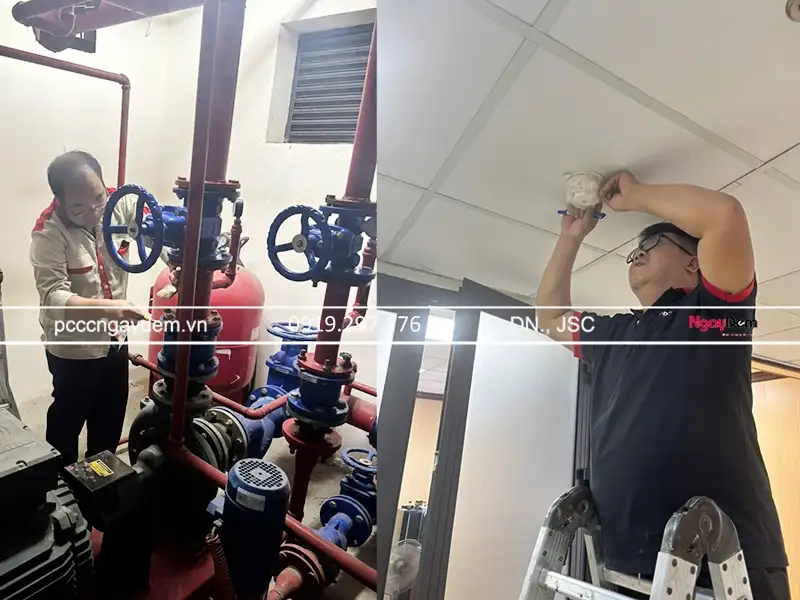 Bảo trì bảo dưỡng PCCC tại Sơn La - PCCC Ngày Đêm an tâm chất lượng