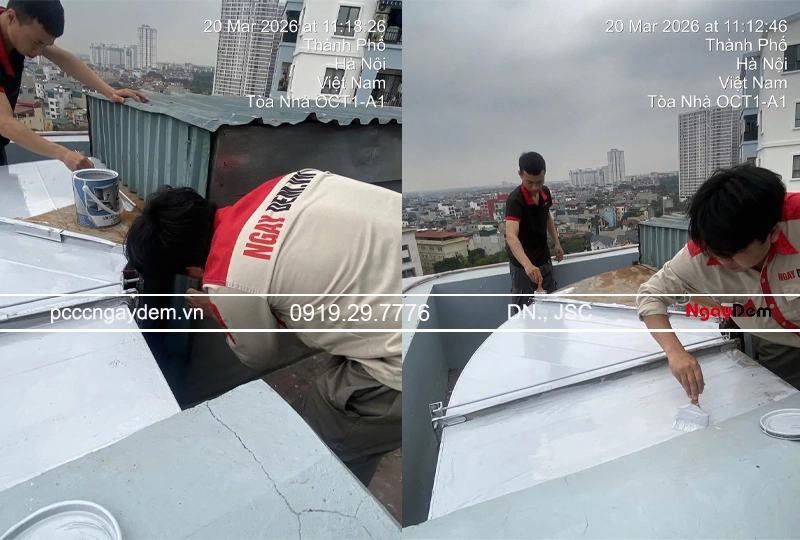 PCCC Ngày Đêm bảo trì - bảo dưỡng Quạt tăng áp hút khói chuyên nghiệp, giá tốt