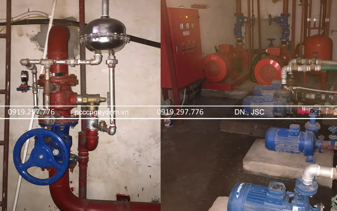 Kiểm tra, sửa chữa máy bơm PCCC - bảo trì hệ thống PCCC Bệnh viện 108 Kiểm tra, sửa chữa máy bơm PCCC - bảo trì hệ thống PCCC Bệnh viện 108