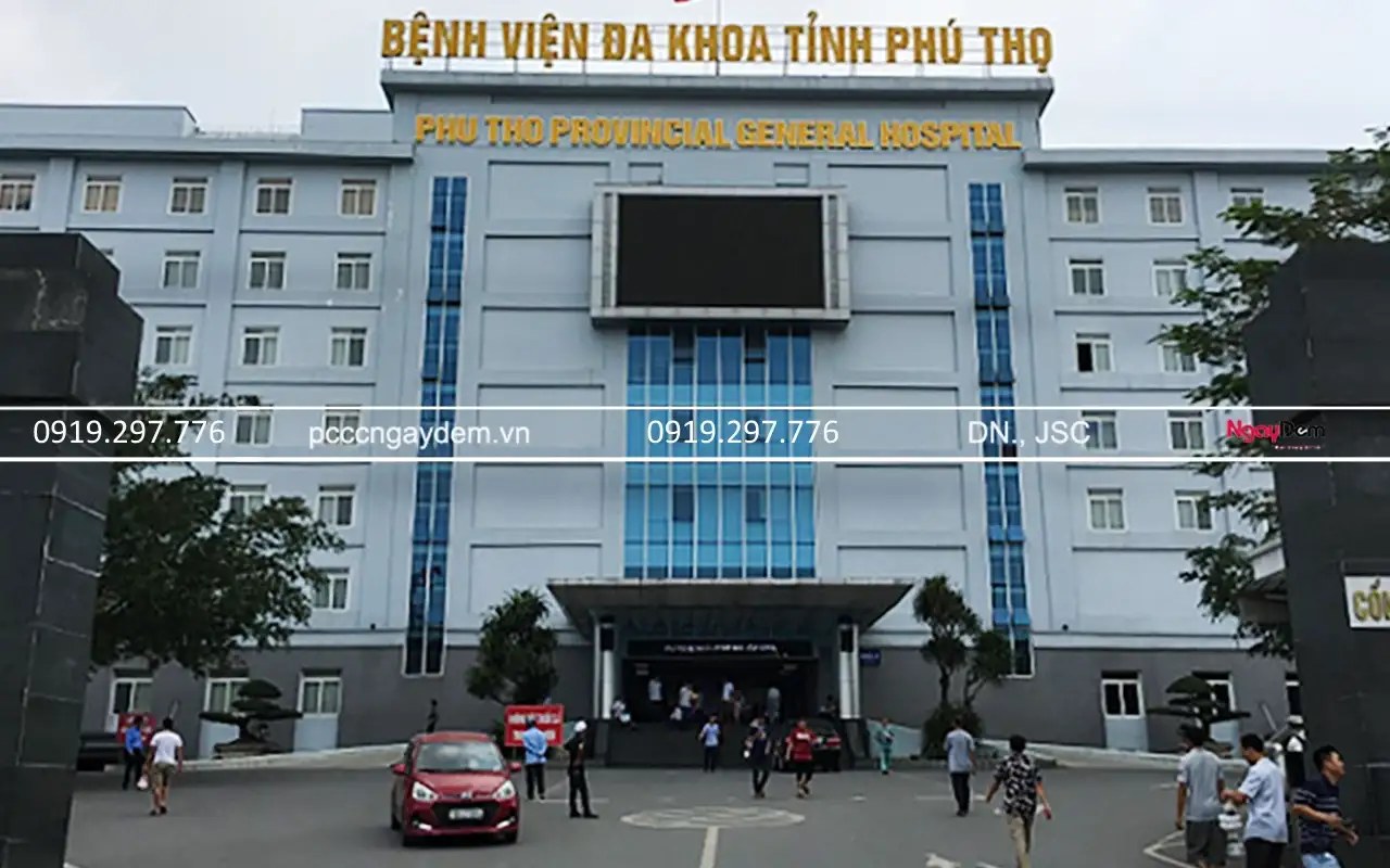 Hoàn thiện dự án bảo trì hệ thống PCCC cho bệnh viện đa khoa Phú Thọ