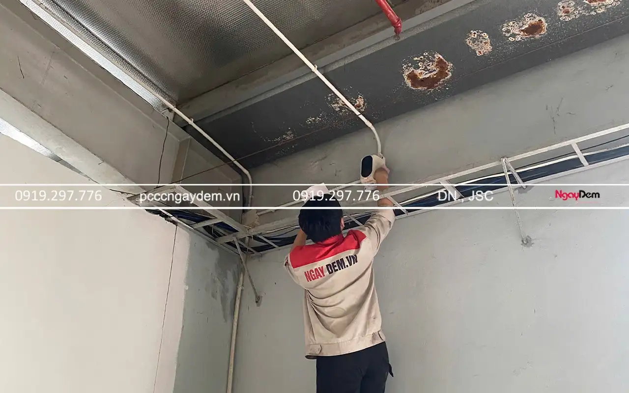 Hoàn thiện dự án bảo trì hệ thống PCCC cho bệnh viện đa khoa Phú Thọ