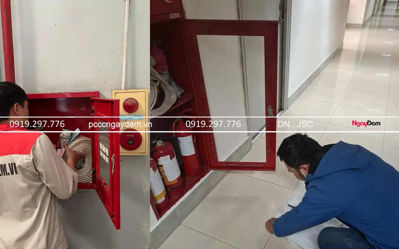 Hoàn thiện dự án bảo trì hệ thống PCCC Khách sạn The Stay 2