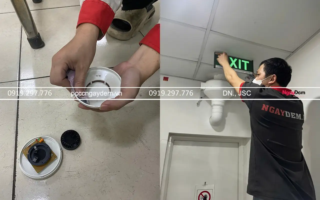 Kiểm tra, vệ sinh, lắp đặt thêm các thiết bị PCCC - bảo trì hệ thống PCCC Khách sạn Thùy Anh Kiểm tra, vệ sinh, lắp đặt thêm các thiết bị PCCC - bảo trì hệ thống PCCC Khách sạn Thùy Anh