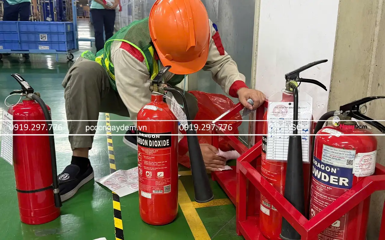 Dự án hoàn thiện bảo trì PCCC cho Công ty TNHH Jiangmen Technology Bắc Việt