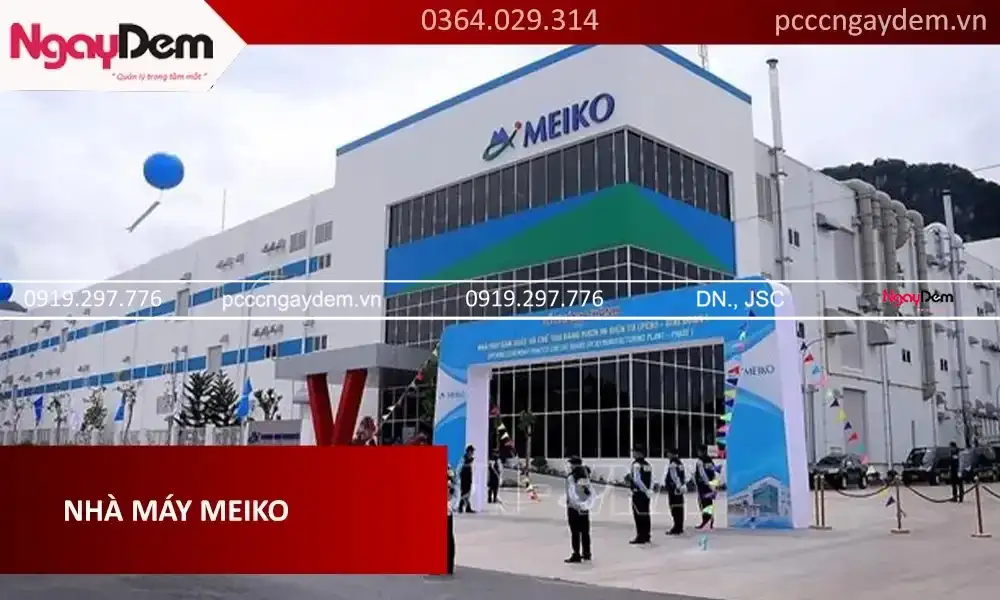 Dự án hoàn thiện bảo trì pccc cho nhà máy meiko