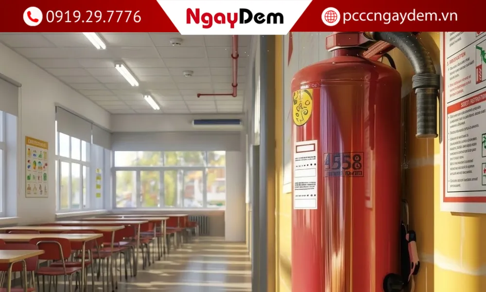 Dịch vụ bảo trì PCCC cho trường học
