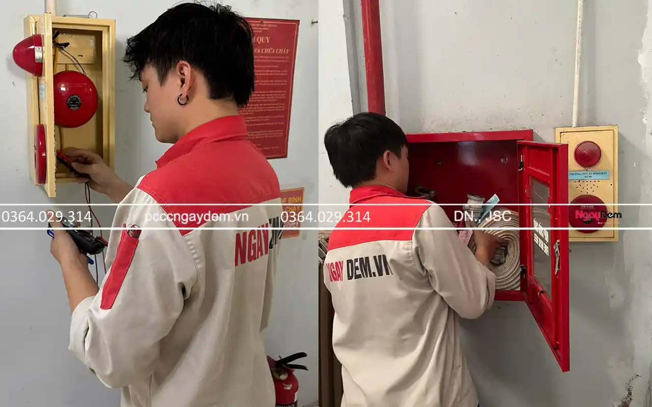 Dự án bảo trì PCCC cho trường mầm non Sakura Kids Thanh Hà