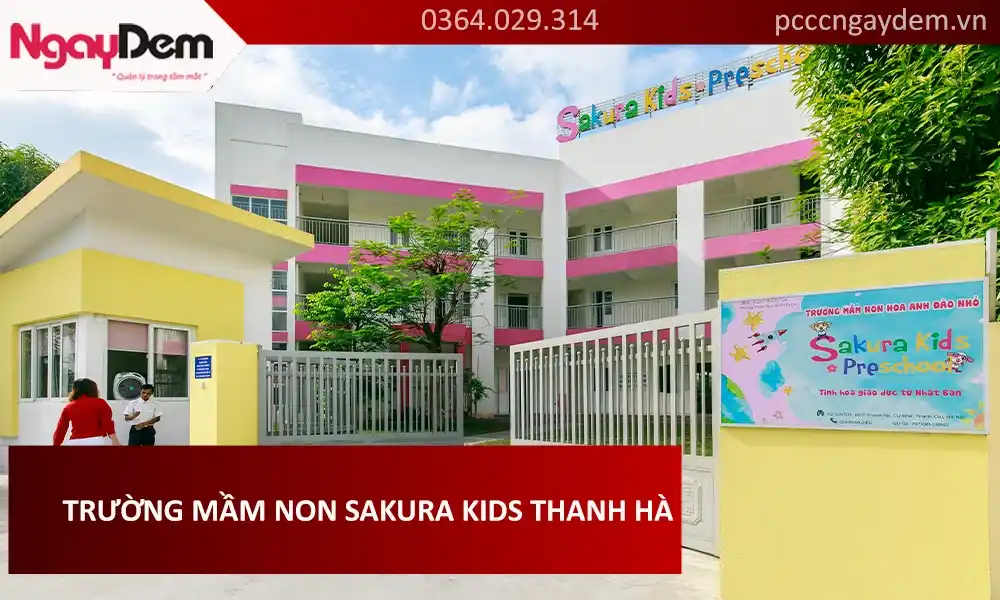 dự án bảo trì pccc cho trường mầm non sakura kids thanh hà