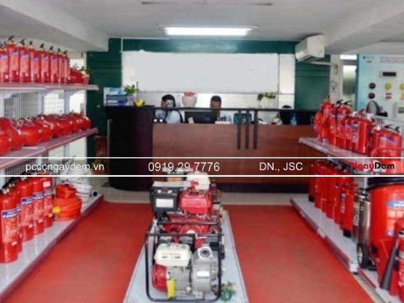 bảo trì hệ thống pccc showroom
