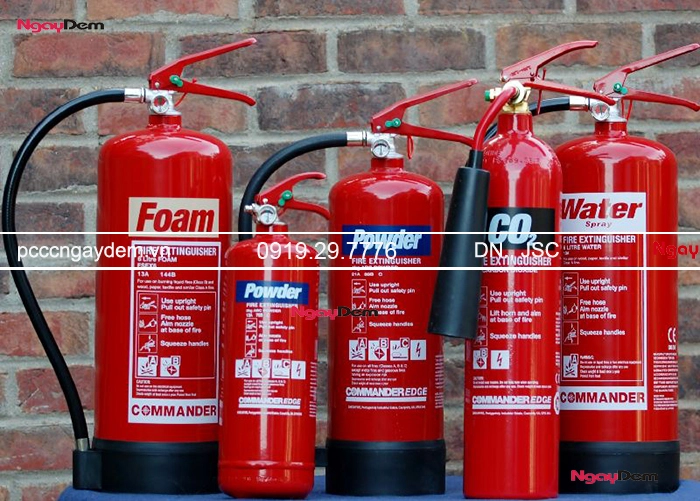 Bình chữa cháy loại nào tốt? Cách chọn đúng chuẩn cho gia đình & doanh nghiệp