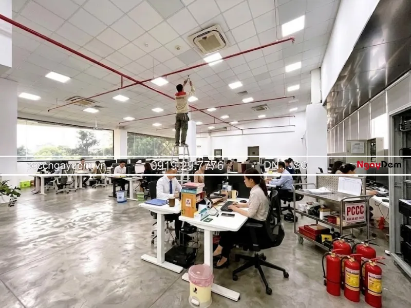 Dịch vụ bảo dưỡng PCCC cho văn phòng chuyên nghiệp