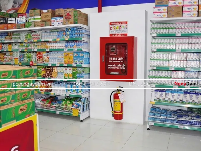 Dịch vụ bảo dưỡng pccc cho siêu thi trên toàn quốc không phát sinh chi phí