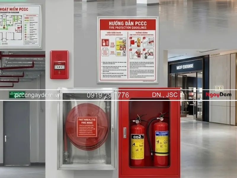 Nhà thầu PCCC Ngày đêm cung cấp giải pháp bảo dưỡng hệ thống phòng cháy chữa cháy cho TTTM